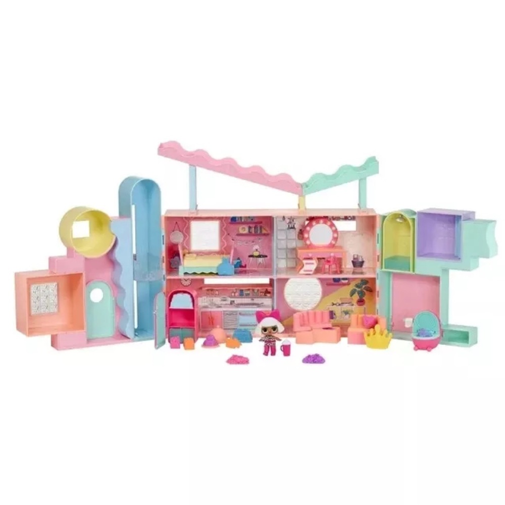 LOL Surprise Squish Sand Magic House with Tot